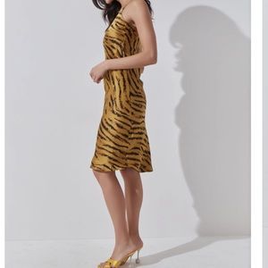 Tiger’s Eye Slip Dress NWT
